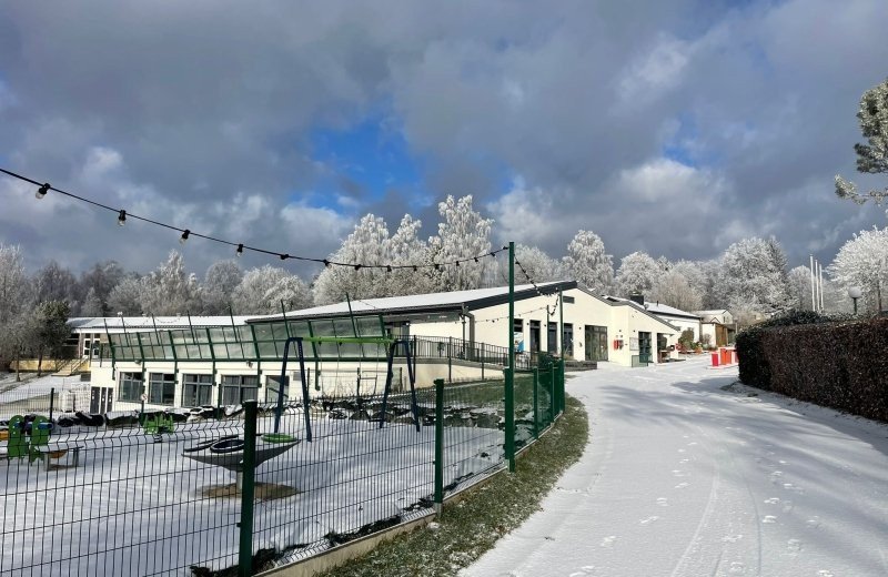 Winter op de camping